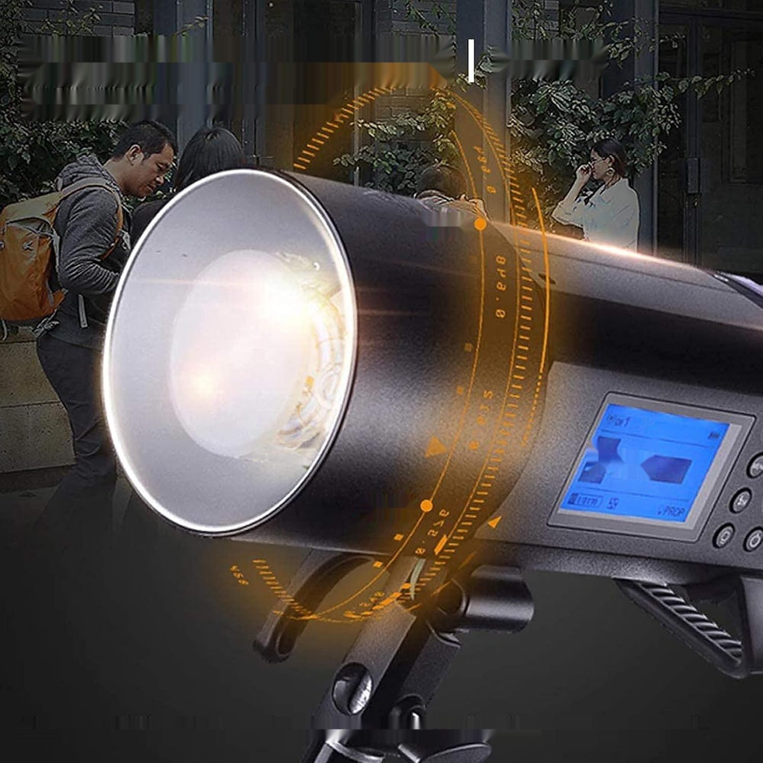Godox AD400Pro 400Ws GN72 TTL Monolight, HSS, 2.4G, 390 błysków, LED.