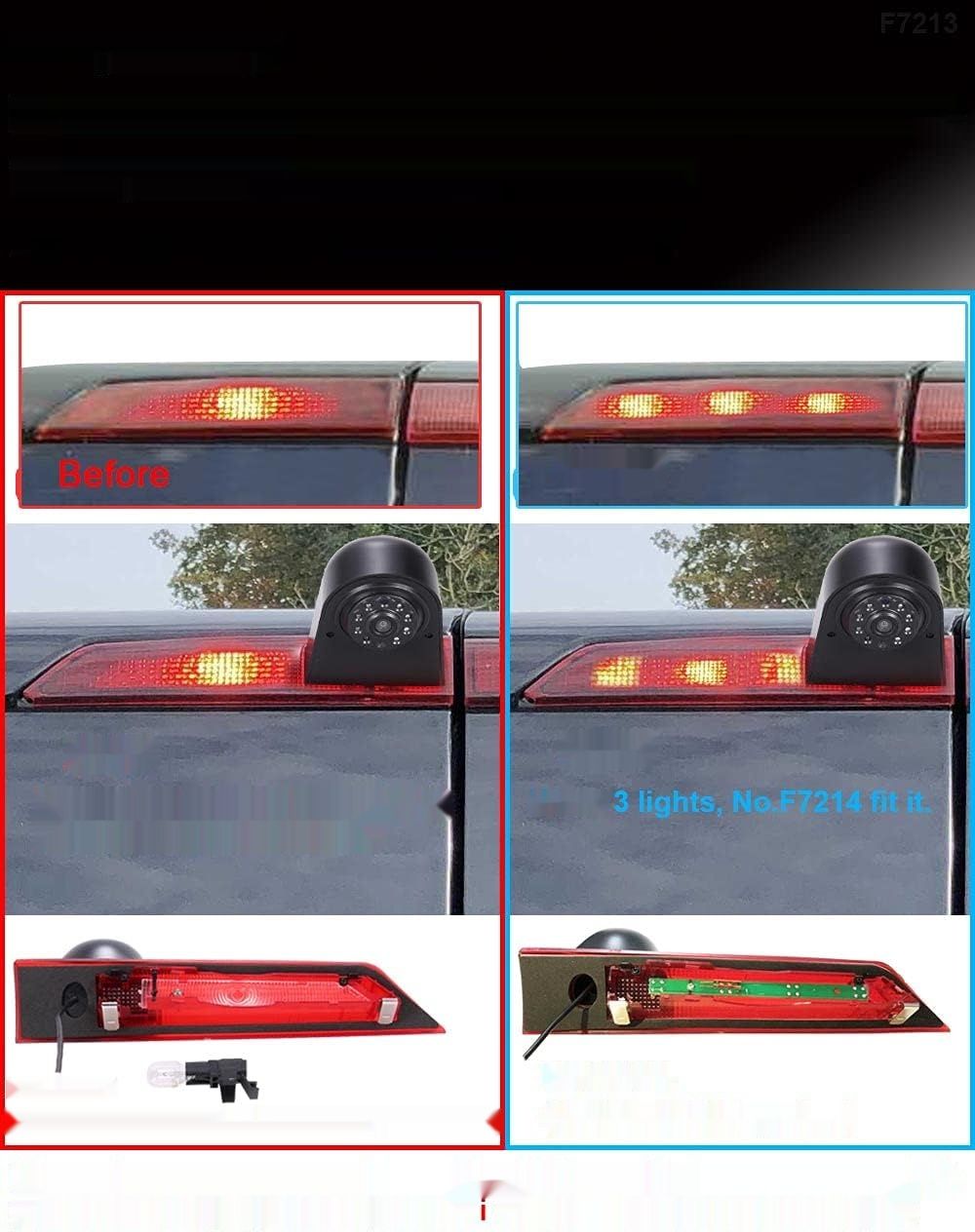 HD Auto przyczepa kempingowa kamera cofania dla Ford Transit Custom