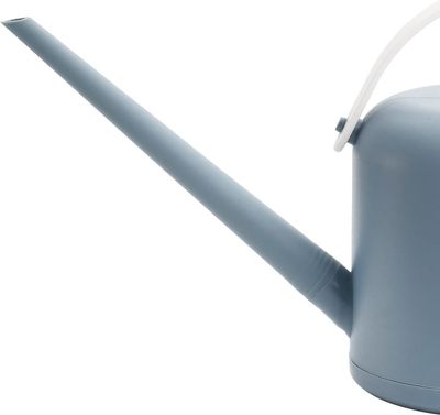 ZENFUN Konewka do podlewania roślin domowych, 1,8 l, plastikowa, niebieska.
