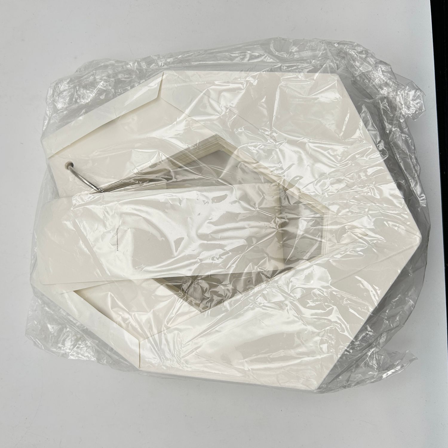 Abażur lampa wisząca origami, styl skandynawski, piękny i prosty.