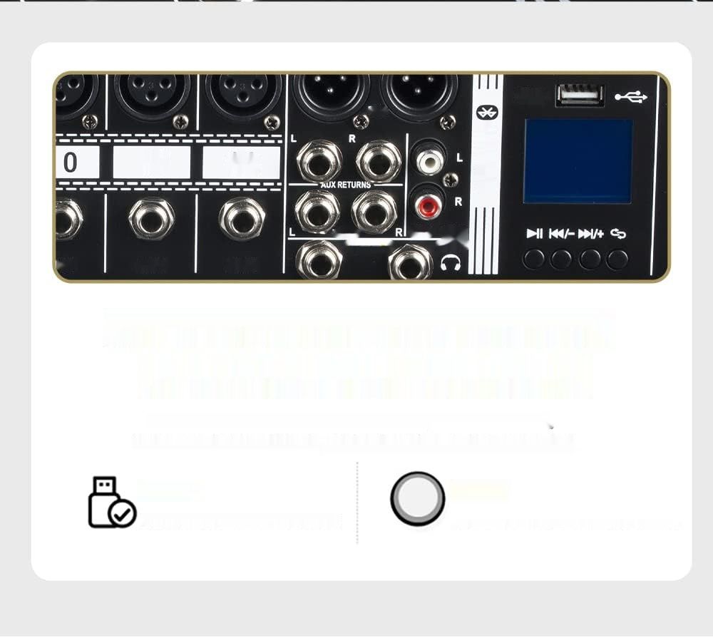 Weymic MX-120 Mikser profesjonalny (12 kanałów) DSP Effektor USB XLR RCA