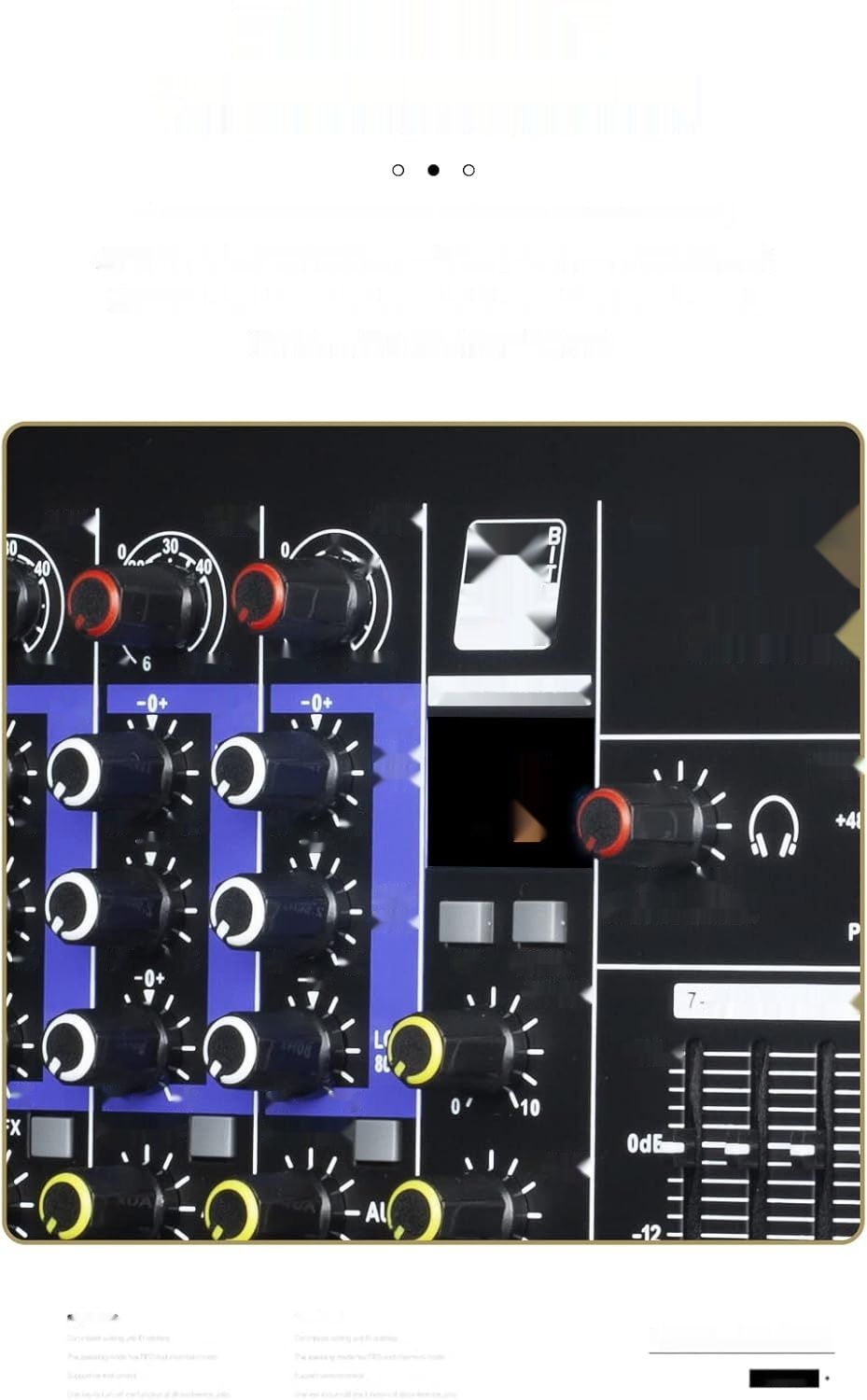 Weymic MX-120 Mikser profesjonalny (12 kanałów) DSP Effektor USB XLR RCA