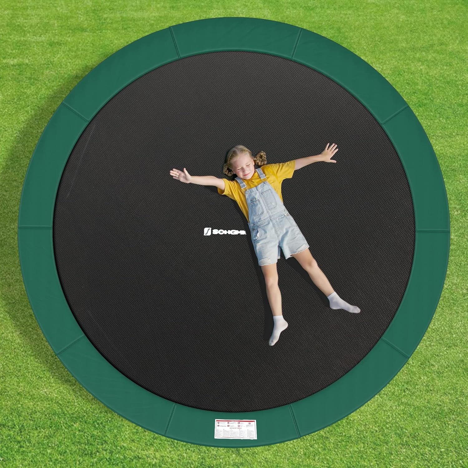 SONGMICS Poduszka ochronna do trampoliny, odporna na UV i rozerwanie