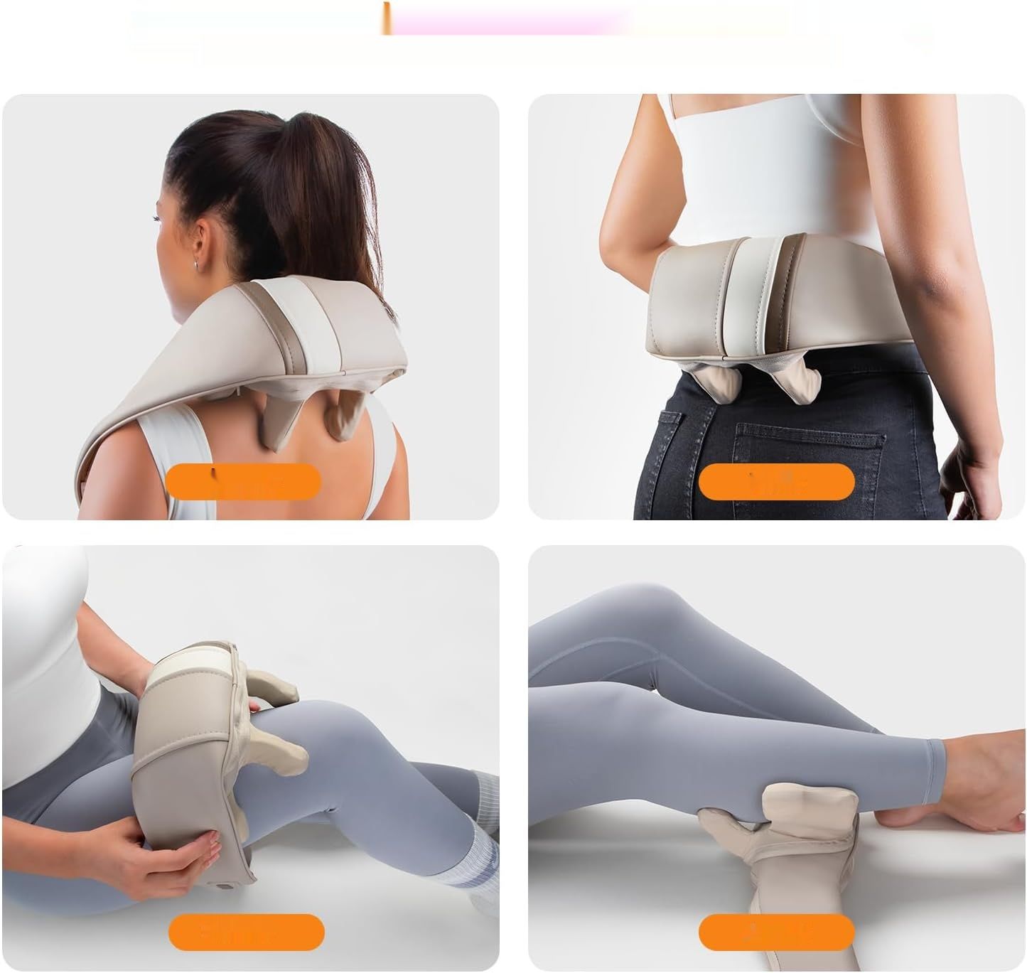Mebak N1 Masażer Szyi Shiatsu 5D Obrotowa Prędkość z Podgrzewaniem
