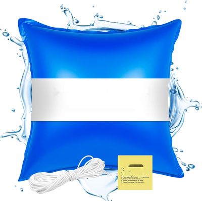 Poduszki powietrzne do basenu chronią przed lodem, wodą i zanieczyszczeniami.
