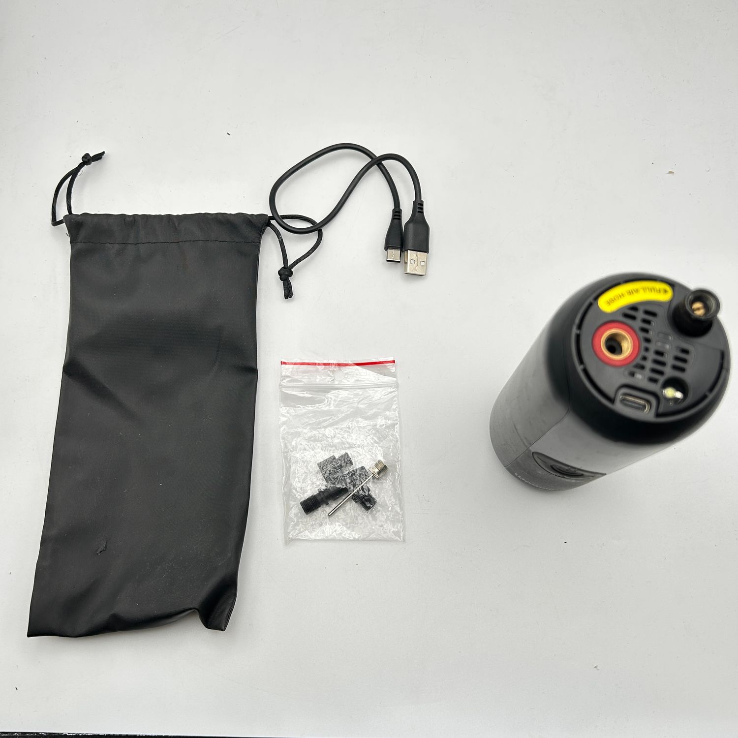 Woowind LP1 Kompresor Akumulatorowy, 150 PSI, Pompa do Rowerów i Samochodów