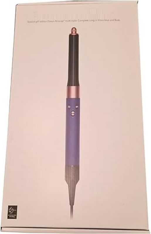 Dyson Airwrap Complete Long niebieski, kręcenie, falowanie, wygładzanie.