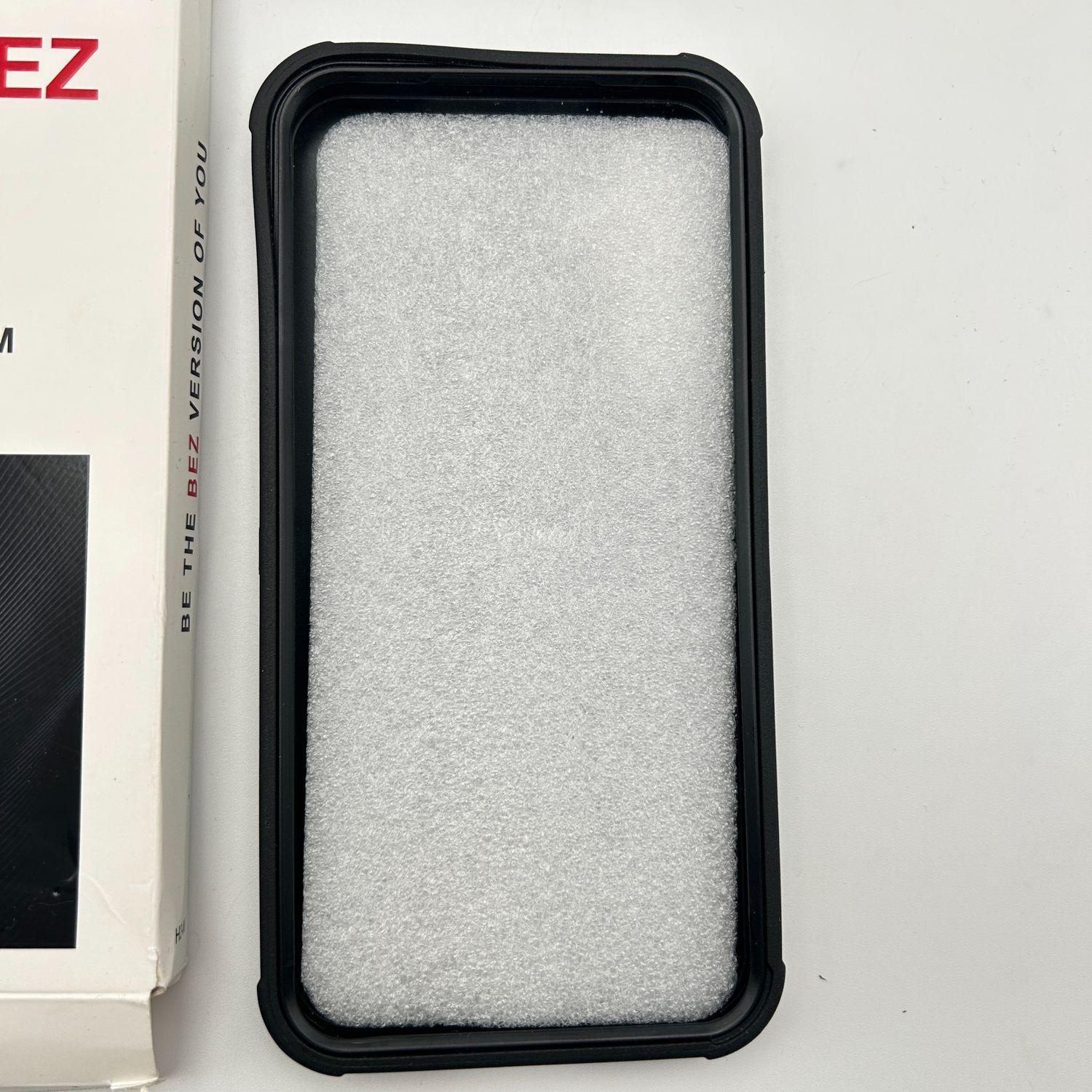 BEZ Etui Samsung A55 5G, odporne na wstrząsy, wytrzymałe, czarne