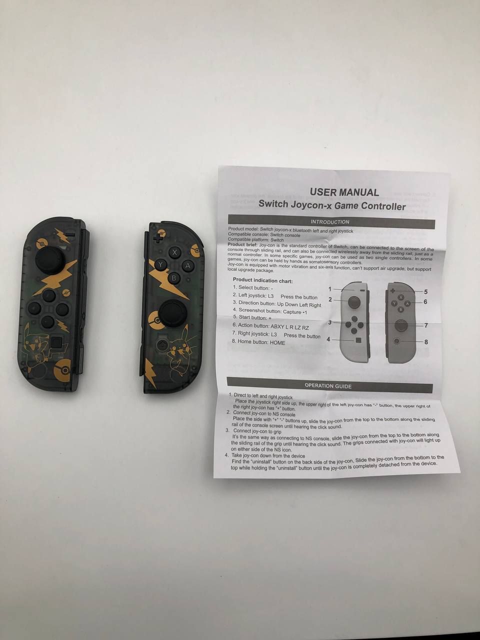 CSWXIO ZAMIENNIK Switch Controller, z Podwójną Wibracją/Budzeniem