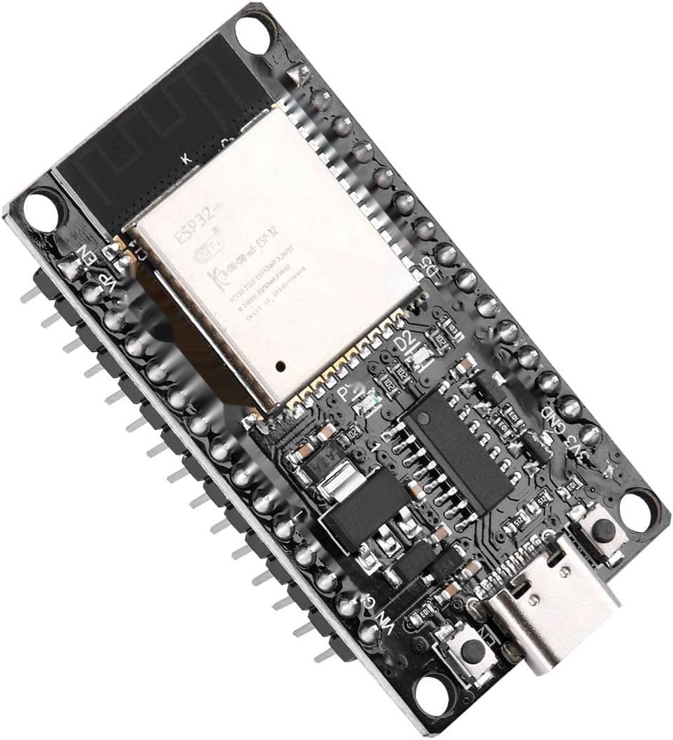 2 Zestawy ESP32S i Adapter Terminalowy, NodeMcu ESP32 Wroom 32 WLAN WiFi BT CH340