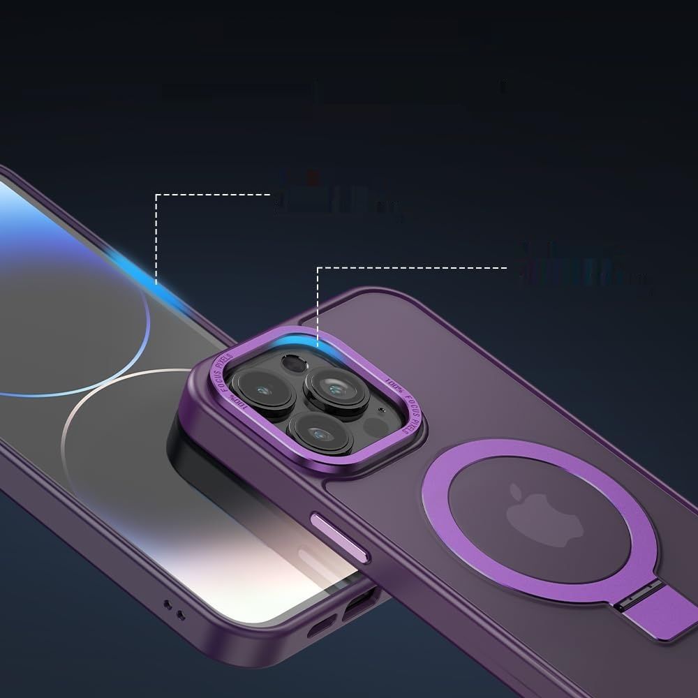 Magnetyczne etui do iPhone 14 Pro Max 6,7&quot; kompatybilne z MagSafe.