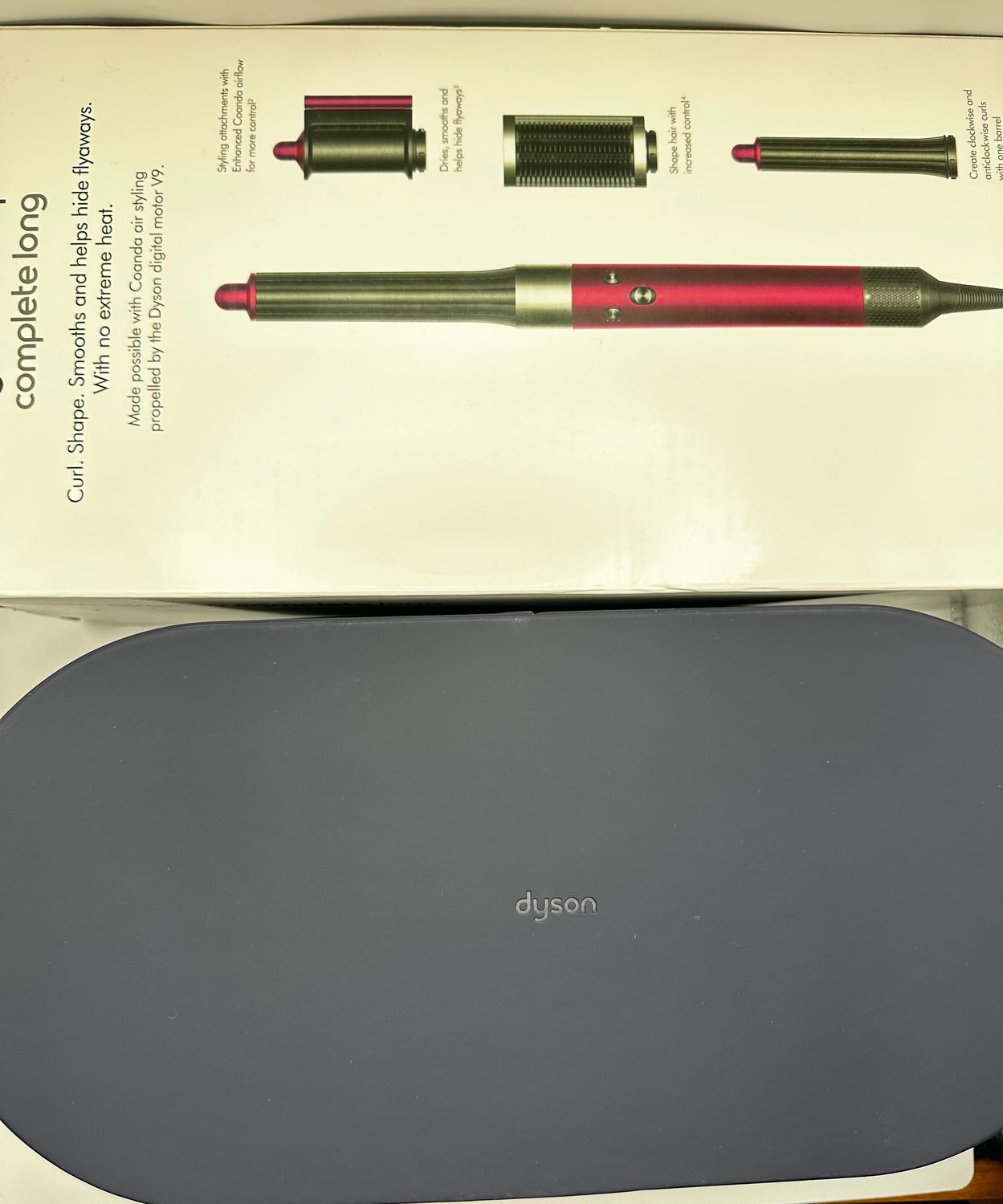 Dyson Airwrap Smooth+Control Multistyler Ciepły Fuksja Nikiel 1300 W