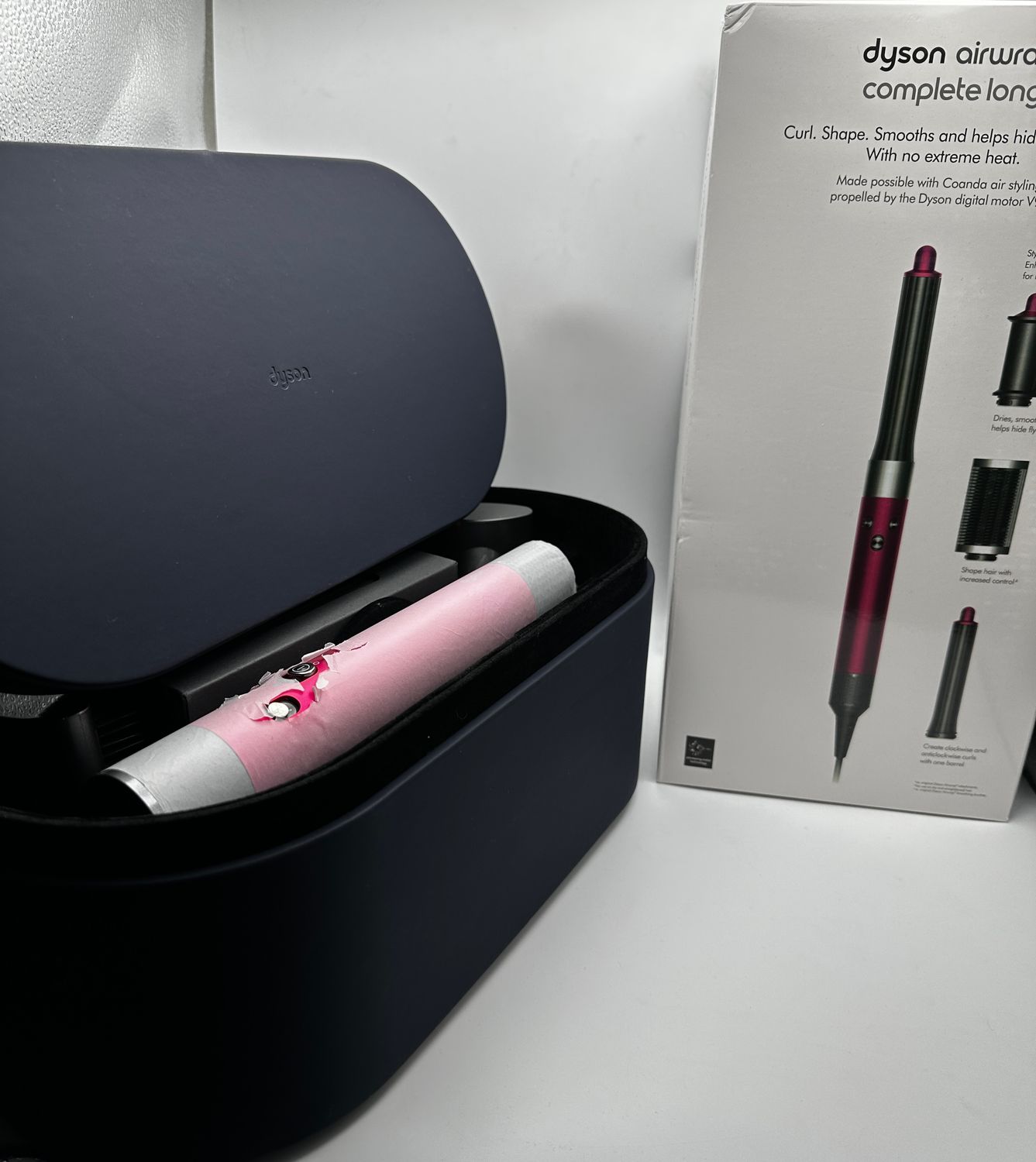 Dyson Airwrap Smooth+Control Multistyler Ciepły Fuksja Nikiel 1300 W