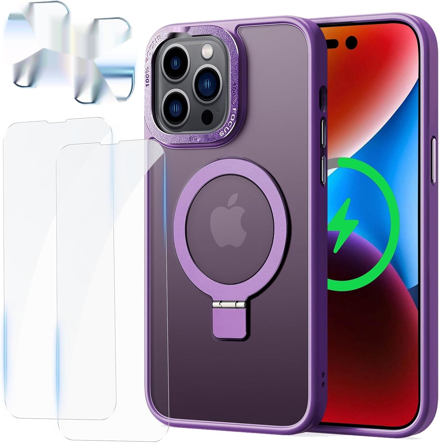 Magnetyczne etui do iPhone 14 Pro Max 6,7&quot; kompatybilne z MagSafe.