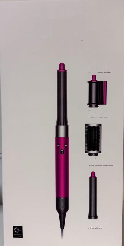 Dyson Airwrap Smooth+Control Multistyler Ciepły Fuksja Nikiel 1300 W