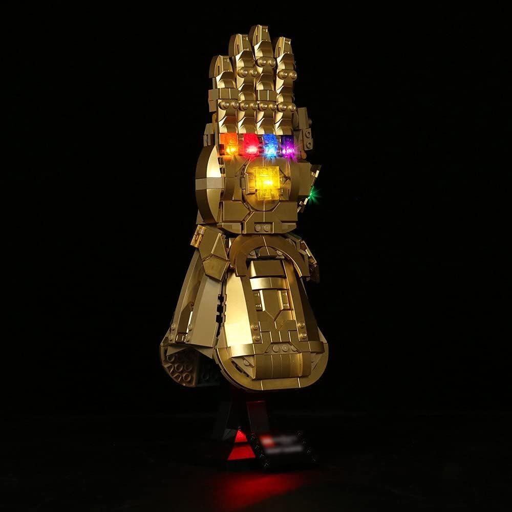 Welkin DC LED Zestaw oświetleniowy do Rękawica Nieskończoności, USB.
