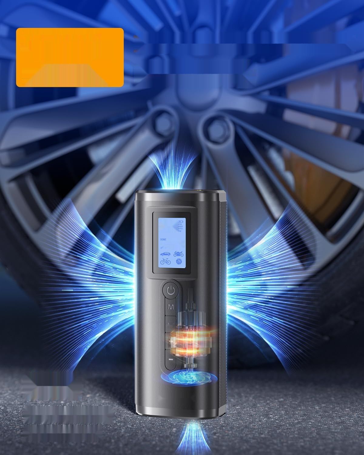 Woowind AP2-P Pompka do opon Przenośna sprężarka powietrza 150 PSI