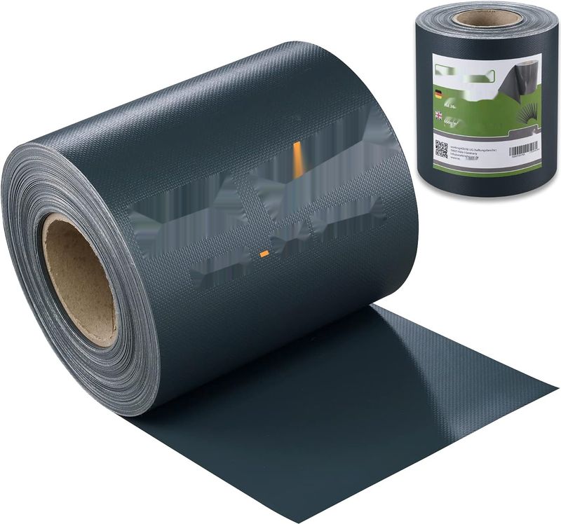 Workinghouse PVC pasy osłonowe do ogrodzeń 1x35m, 650g/m², 26 klipsów (Antracyt)