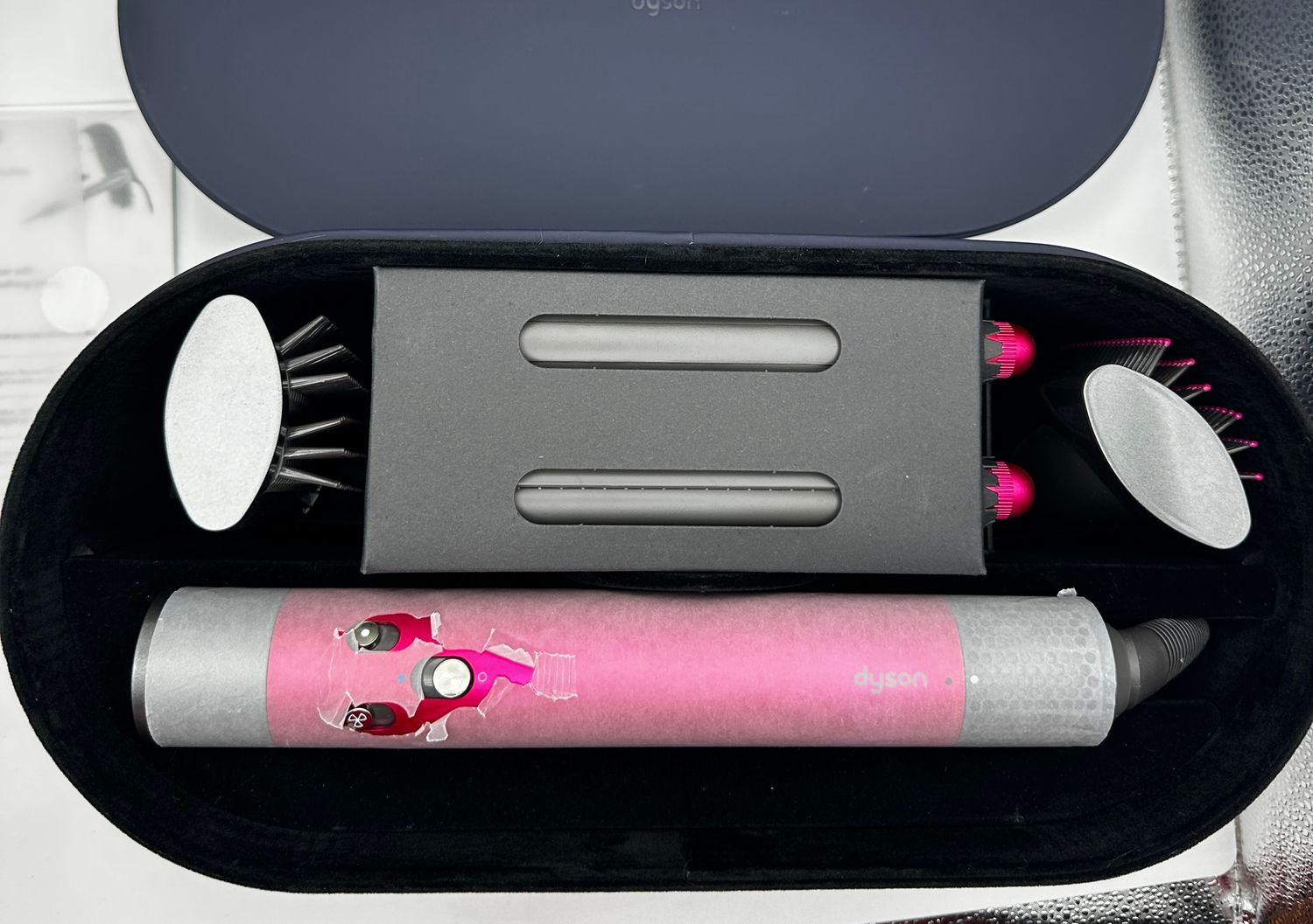 Dyson Airwrap Smooth+Control Multistyler Ciepły Fuksja Nikiel 1300 W