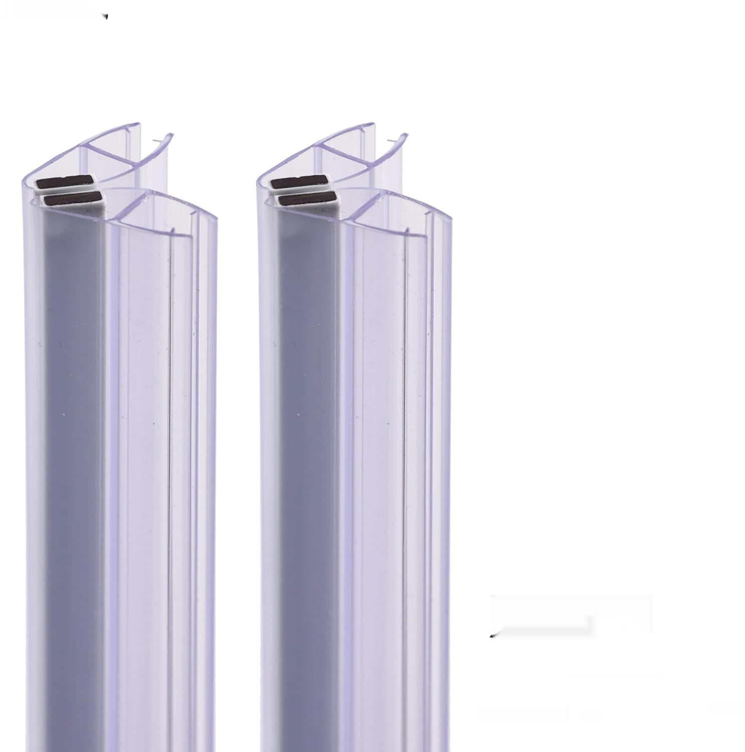 KOOBON Uszczelka magnetyczna, 2 zestawy, długość 100 cm, do drzwi prysznicowych