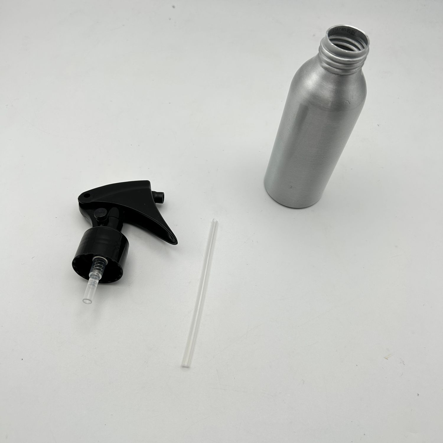 sourcing map Aluminiowy Pojemnik - Butelka ze Spryskiwaczem 3oz/100ml