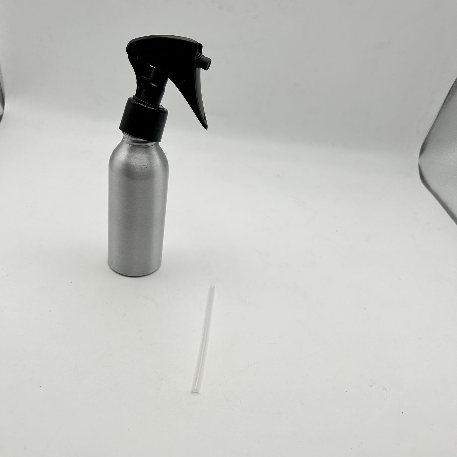 sourcing map Aluminiowy Pojemnik - Butelka ze Spryskiwaczem 3oz/100ml