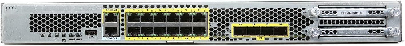 Cisco FPR2120-NGFW-K9 - Urządzenie Firepower 2120 NGFW 1U