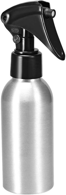 sourcing map Aluminiowy Pojemnik - Butelka ze Spryskiwaczem 3oz/100ml