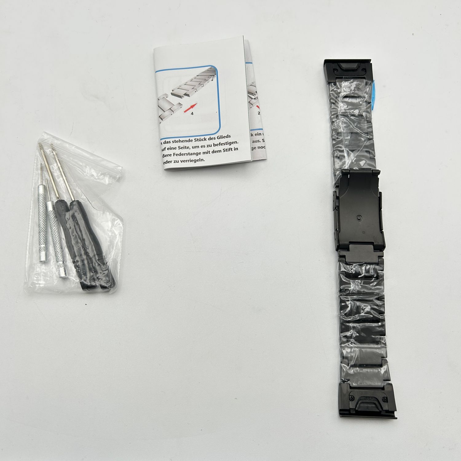 ANBEST bransoletki Fenix 7X/6X Pro/5X Plus, 26mm tytanowy