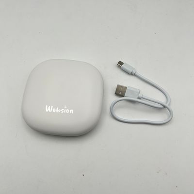 wobsion Podręczne Lusterko LED 1x/10x, Ładowalne, Kompaktowe, Białe
