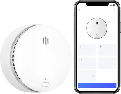 WLAN Czujnik Dymu Wisualarm Home Security TÜV EN 14604 (Zestaw 1 szt.)