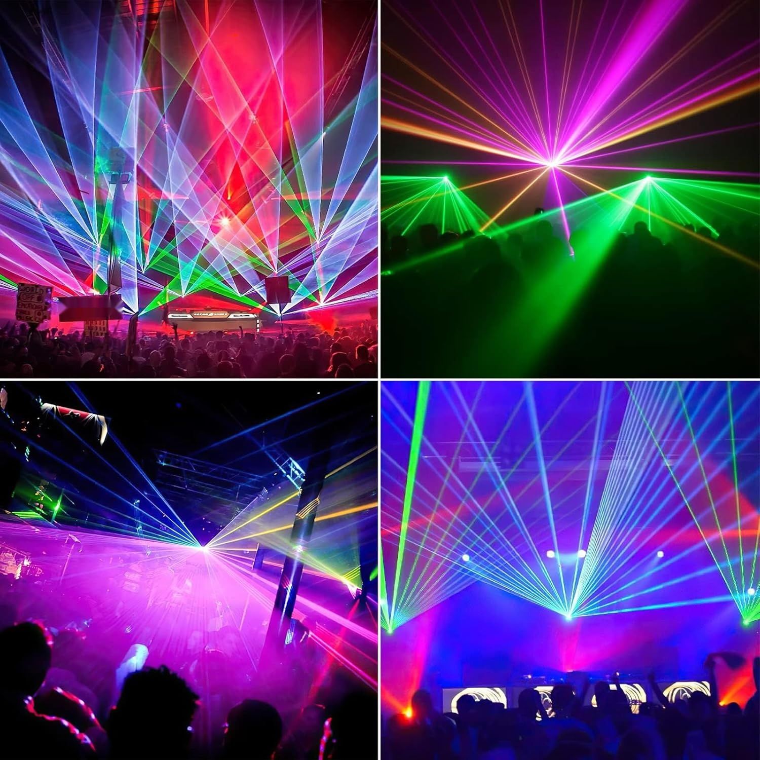 UKing DiscoLicht 30 W RGB Stroboskop Oświetlenie Dyskotekowe DMX