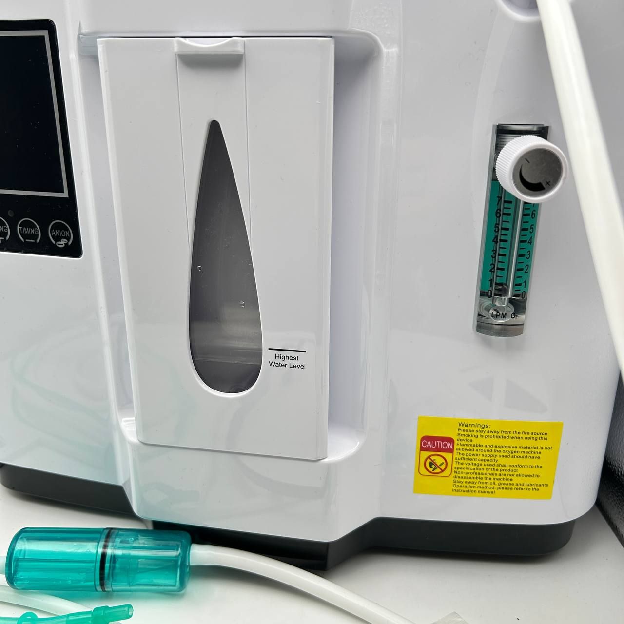 DEDAKJ Koncentrator Tlenu DE-1A, 1-7 L/min, 30%-90%, Pilot