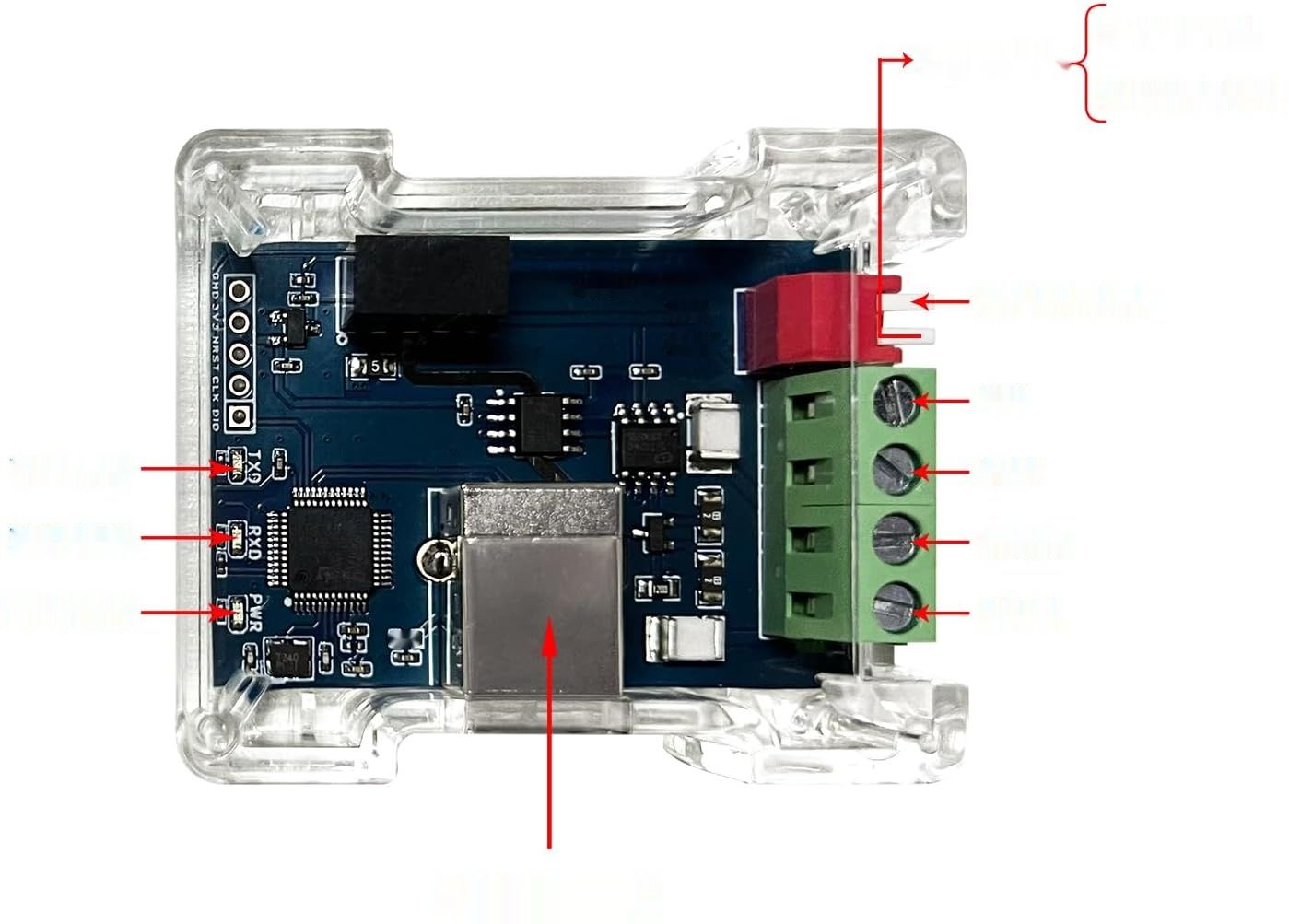 DSD TECH SH-C30G izolowany adapter USB CAN oparty na Canable.
