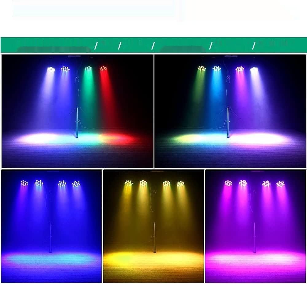 HOLDLAMP 4 x 36 LED reflektor Par, RGB, pilot, DMX512, na imprezy.
