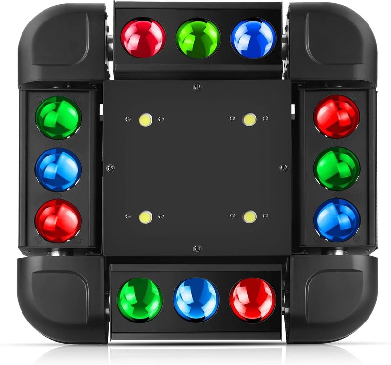 Moving Head 150W RGBW światło dyskotekowe oświetlenie DMX512 dla DJ-ów