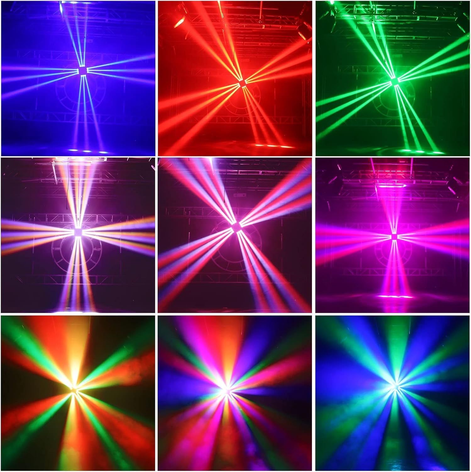 Moving Head 150W RGBW światło dyskotekowe oświetlenie DMX512 dla DJ-ów