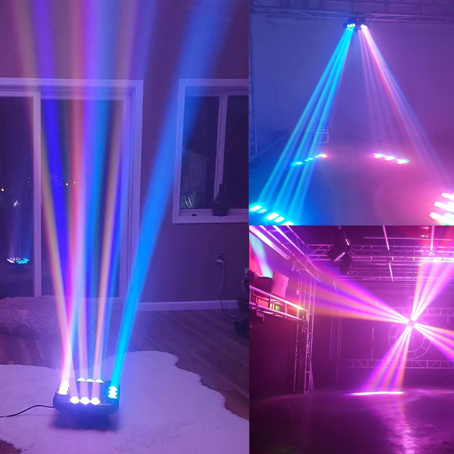 Moving Head 150W RGBW światło dyskotekowe oświetlenie DMX512 dla DJ-ów