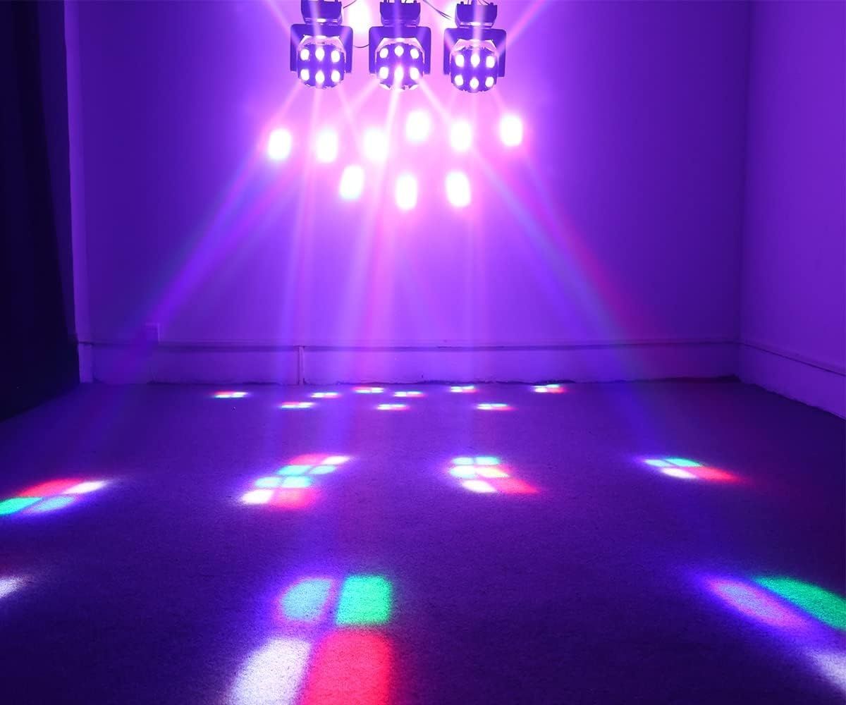 Moving Head 180 W LED Disco Light to wszechstronne oświetlenie RGBW.