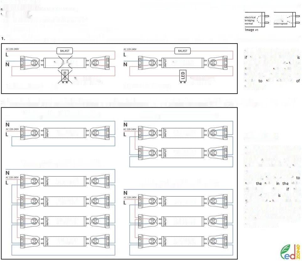 ZONE LED SET - LED Rura 150cm, 4000K, 2100 Lumen, T8, G13-20W, zestaw 5 sztuk