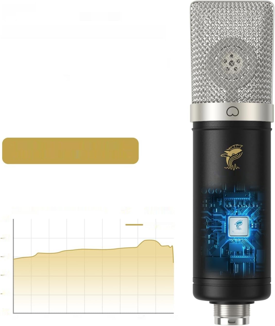 Tonor USB mikrofon TC-2030, idealny do streamingu i podcastów.