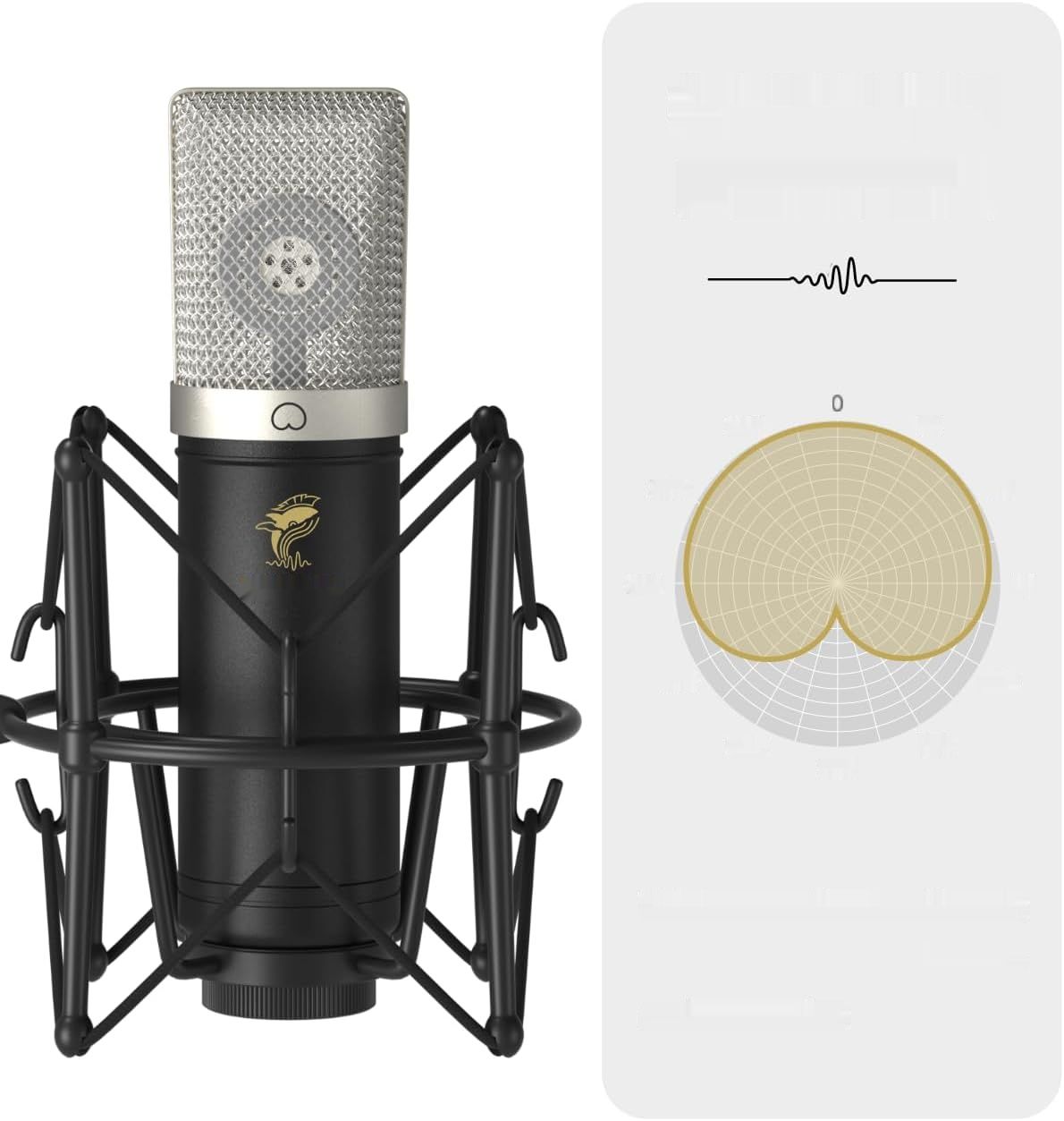 Tonor USB mikrofon TC-2030, idealny do streamingu i podcastów.