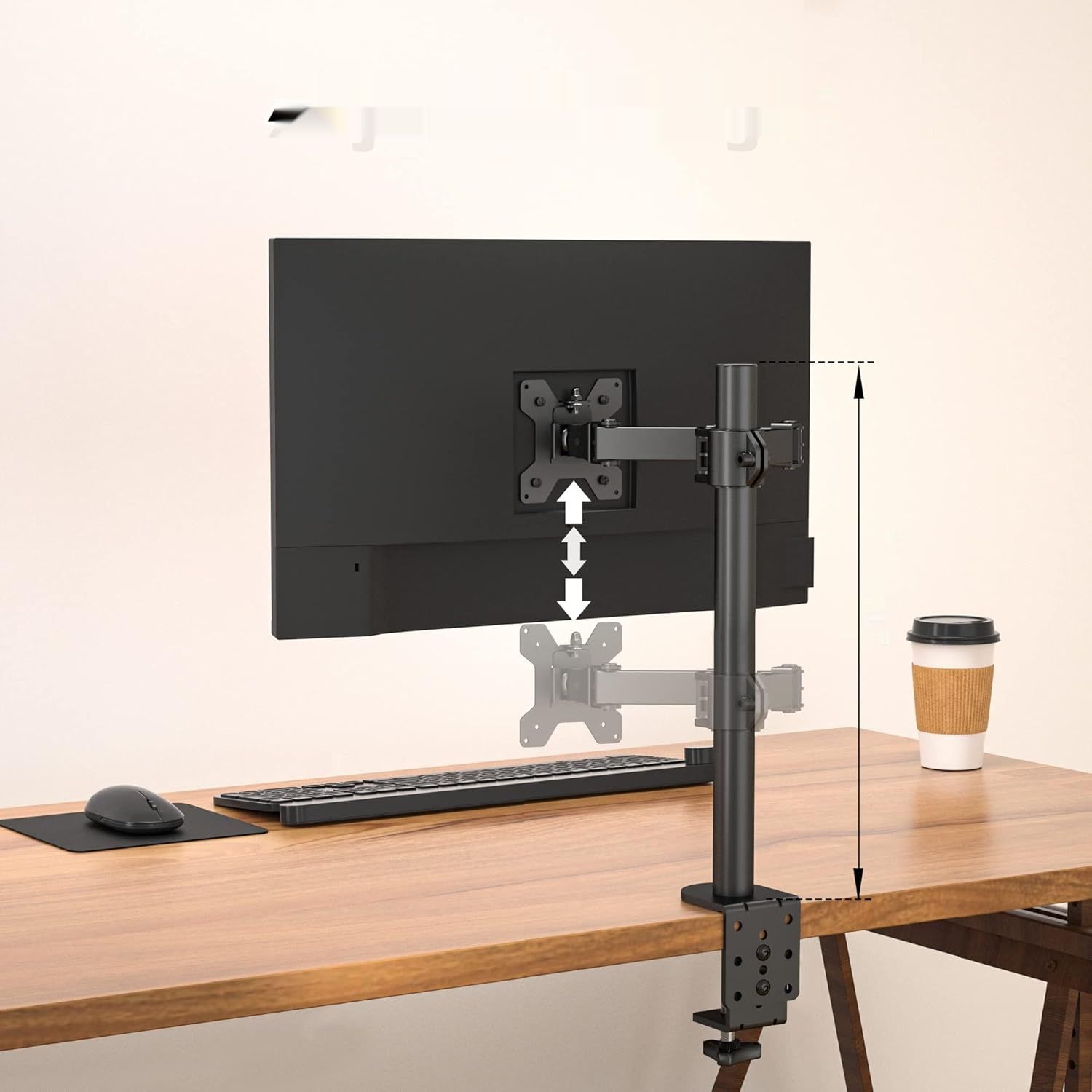 Potrójny uchwyt na biurko do monitora LCD LED 13”-32”