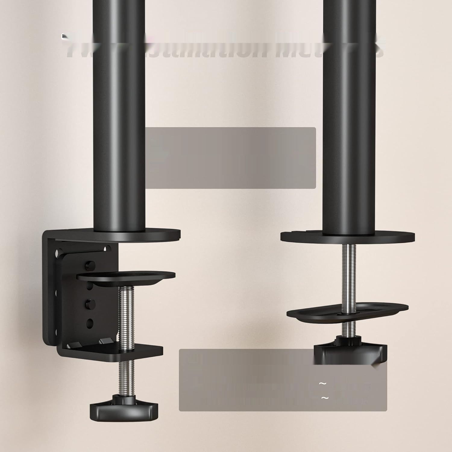 Potrójny uchwyt na biurko do monitora LCD LED 13”-32”