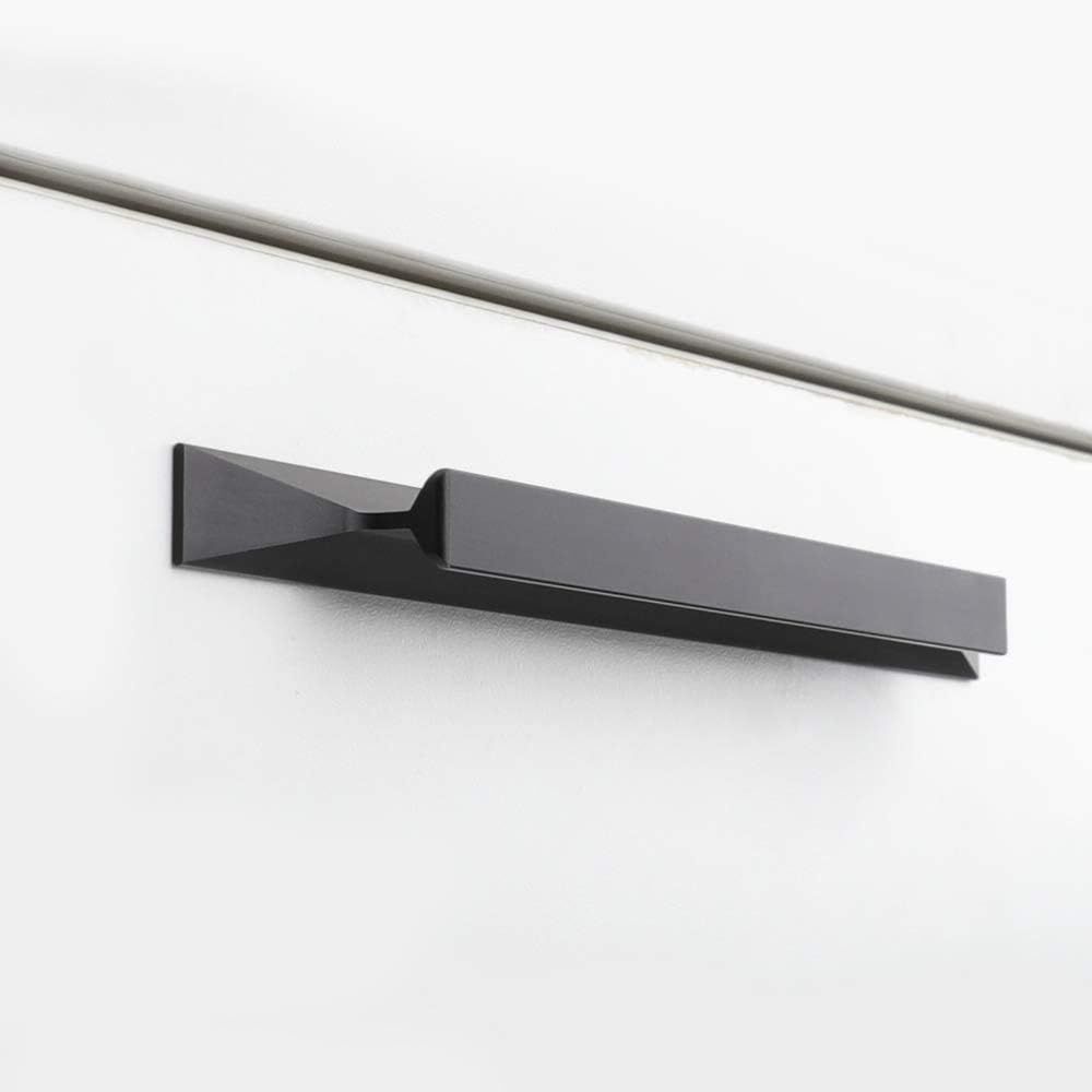 goldenwarm 5 sztuk 160mm uchwyty do szafek ze stali nierdzewnej czarne