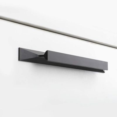 goldenwarm 5 sztuk 160mm uchwyty do szafek ze stali nierdzewnej czarne