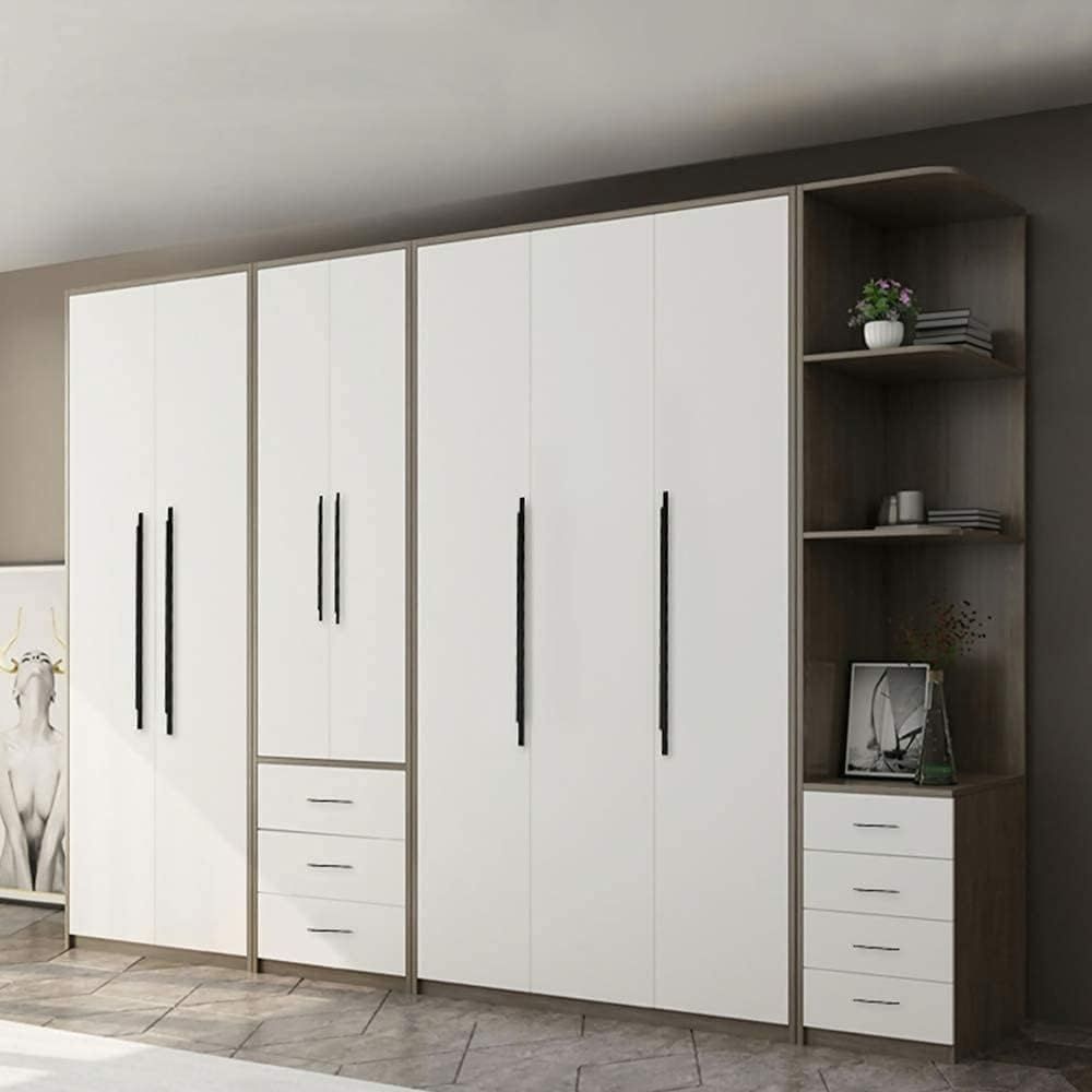 goldenwarm 5 sztuk 160mm uchwyty do szafek ze stali nierdzewnej czarne