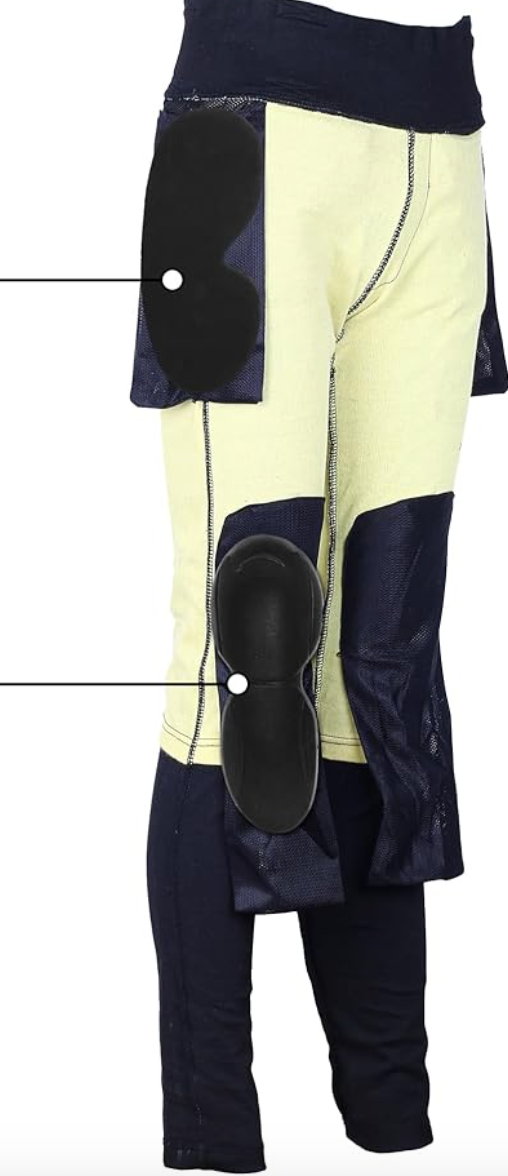 Bikers Gear Australia – Damskie legginsy motocyklowe z ochronną podszewką z Kevlaru i wyjmowanymi protektorami CE