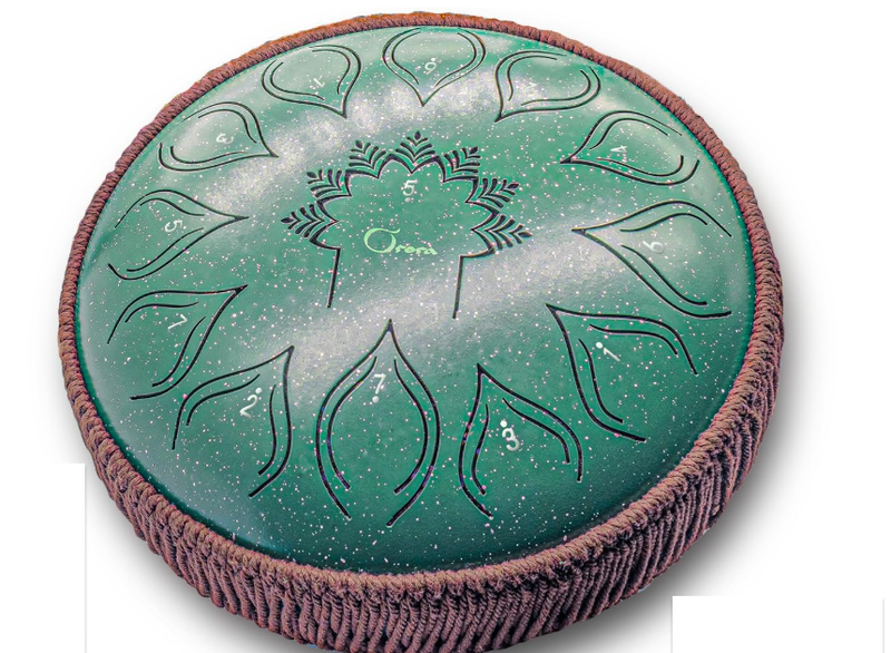 STALOWY BĘBEN JĘZYKOWY TONGUE DRUM BĘBEN TARCZOWY