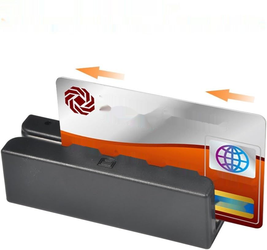 Przenośny czytnik kart MSR90 USB, czytnik kart magnetycznych z trzema ścieżkami